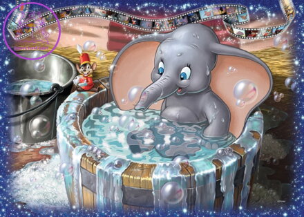 RAVENSBURGER Puzzle Dumbo 1000 dílků