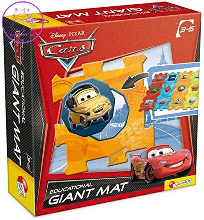 LISCIANI Puzzle Auta GIANT MAT 12 dílků