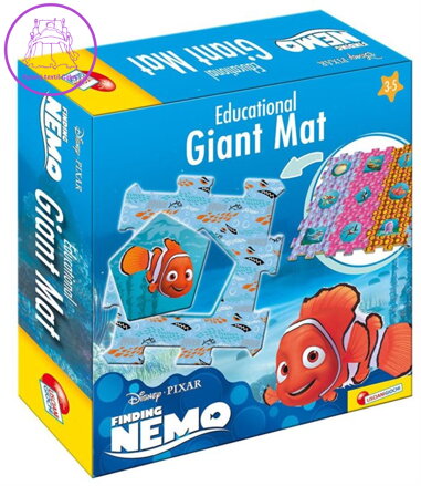 LISCIANI Puzzle Hledá se Nemo GIANT MAT 12 dílků
