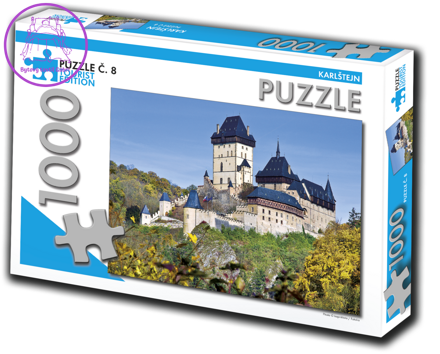 TOURIST EDITION Puzzle Karlštejn 1000 dílků (č.8)
