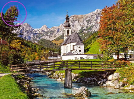 CASTORLAND Puzzle Ramsau, Německo 3000 dílků