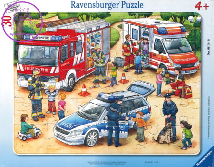RAVENSBURGER Puzzle Zajímavá zaměstnání 30 dílků