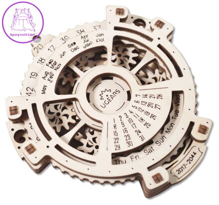 UGEARS 3D puzzle Kalendář 24 dílků