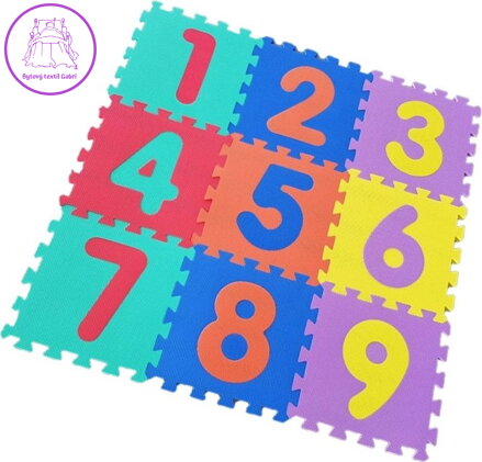 Pěnové puzzle Čísla (30x30)