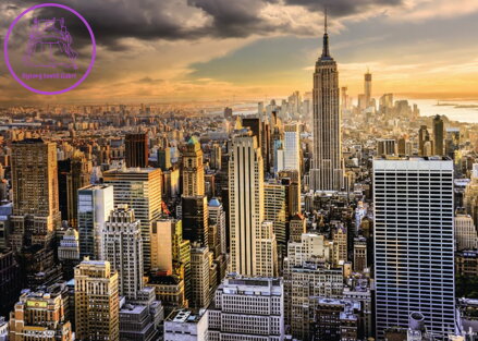 RAVENSBURGER Puzzle Mrakodrapy v New Yorku 1000 dílků