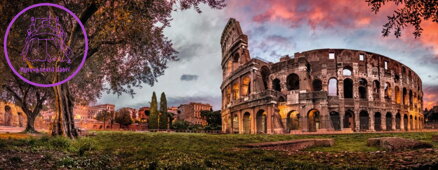 RAVENSBURGER Panoramatické puzzle Západ slunce nad Koloseem, Itálie 1000 dílků