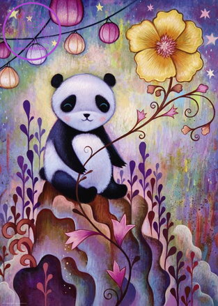 HEYE Puzzle Dreaming: Dřímající panda 1000 dílků