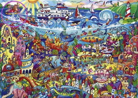 HEYE Puzzle Magické moře 1000 dílků