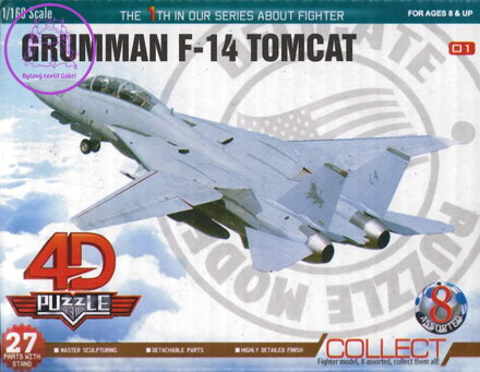 3D puzzle Vojenský letoun Grumman F-14 Tomcat