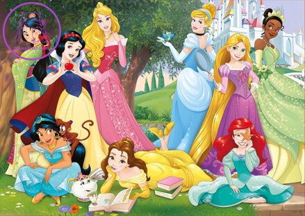 EDUCA Puzzle Disney Princezny 500 dílků