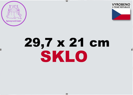 BFHM Rám Euroclip 29,7x21cm A4 (sklo)