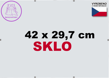 BFHM Rám Euroclip 42x29,7cm A3 (sklo)