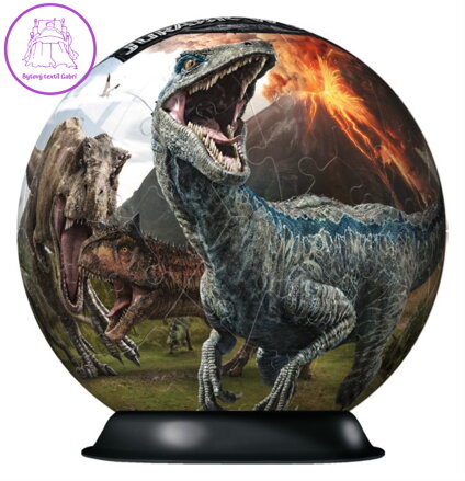 RAVENSBURGER Puzzleball Jurský svět 72 dílků