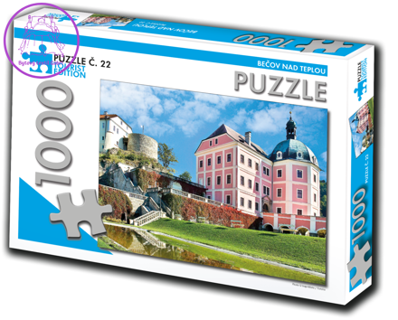 TOURIST EDITION Puzzle Bečov nad Teplou 1000 dílků (č.22)