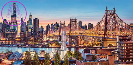 CASTORLAND Puzzle Dobrý večer, New Yorku! 4000 dílků