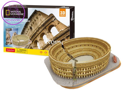 CUBICFUN 3D puzzle National Geographic: Koloseum 131 dílků