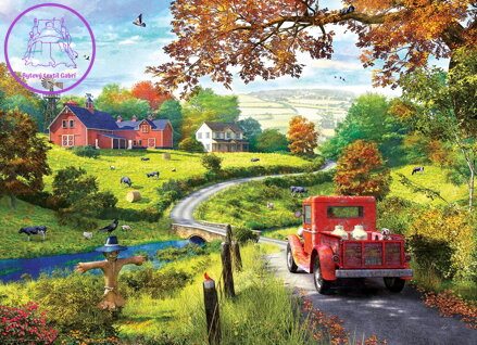 EUROGRAPHICS Puzzle Jízda po venkově 1000 dílků