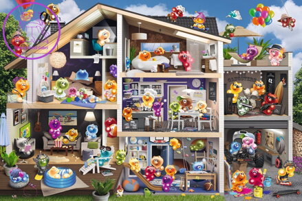 RAVENSBURGER Puzzle Domeček pro Gelini 5000 dílků