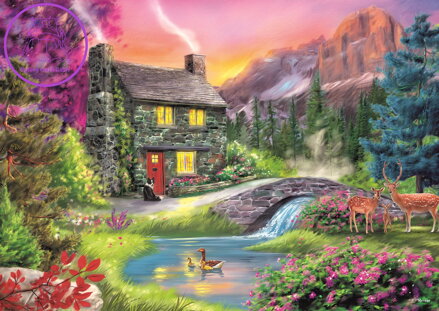 TREFL Puzzle Horská idylka 500 dílků