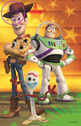 TREFL Puzzle Toy Story 4: Woody a Buzz 54 dílků