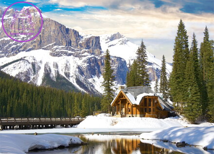 EUROGRAPHICS Puzzle Národní park Yoho 1000 dílků