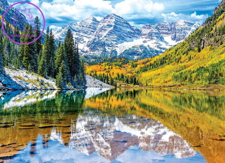 EUROGRAPHICS Puzzle Národní park Skalnaté hory, Colorado 1000 dílků