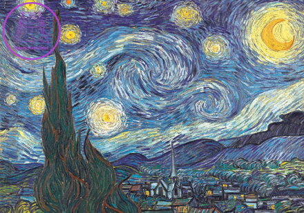 TREFL Puzzle Hvězdná noc 1000 dílků