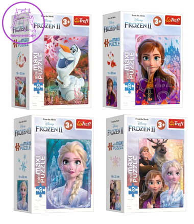 TREFL Displej Puzzle Ledové království 2, 20 dílků (24 ks)
