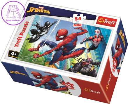 TREFL Puzzle Spiderman: Jeden tým 54 dílků