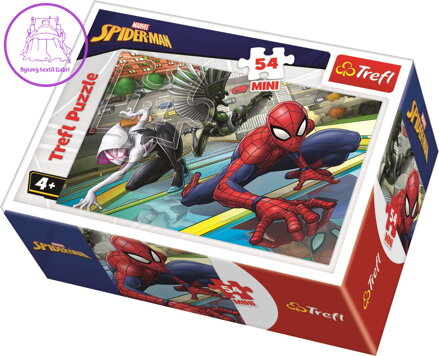 TREFL Puzzle Spiderman: Připraveni k boji 54 dílků