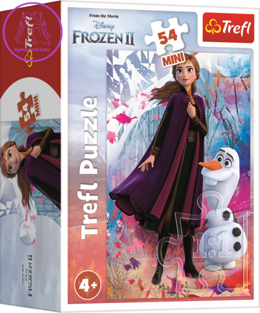 TREFL Puzzle Ledové království II: Anna a Olaf 54 dílků