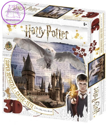 PRIME 3D Puzzle Harry Potter: Bradavická škola čar a kouzel 3D XL 300 dílků