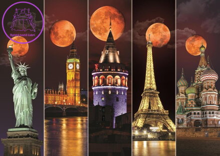 ART PUZZLE Puzzle Rudý měsíc 1500 dílků
