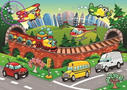 ART PUZZLE Puzzle Doprava 50 dílků