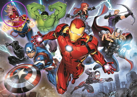 TREFL Puzzle Avengers 200 dílků