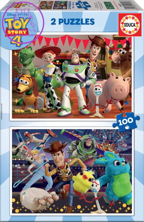EDUCA Puzzle Toy Story 4, 2x100 dílků