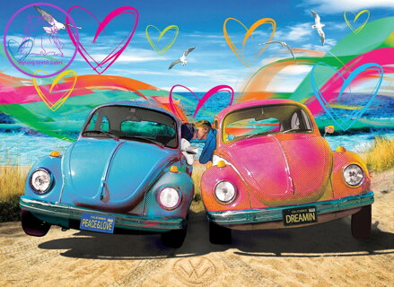 EUROGRAPHICS Puzzle Beetle Love 1000 dílků