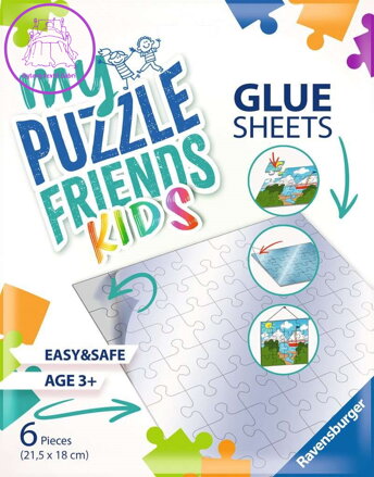 RAVENSBURGER Lepicí fólie My Puzzle Friends Kids na 500 dílků