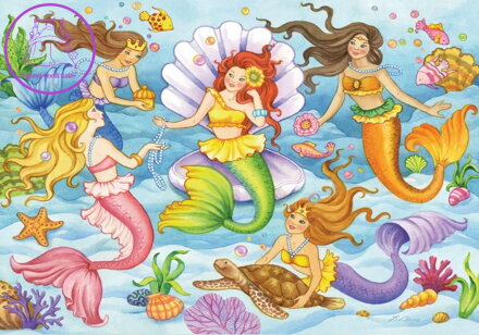 RAVENSBURGER Puzzle Královny oceánu 35 dílků
