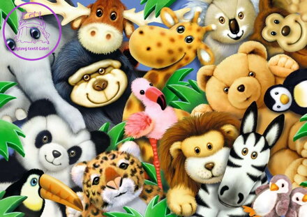 RAVENSBURGER Puzzle Plyšáci 35 dílků