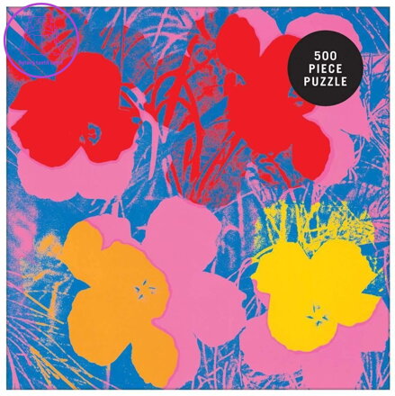 GALISON Čtvercové puzzle Květiny 500 dílků