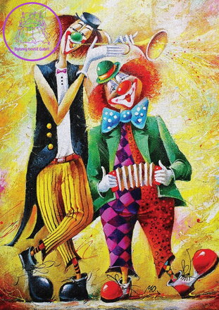 ART PUZZLE Puzzle Klauni 260 dílků