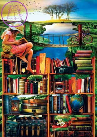 ART PUZZLE Puzzle Světoběžnice 1000 dílků