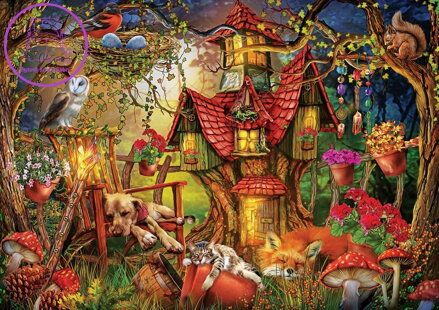 ART PUZZLE Puzzle Čas spánku 1000 dílků