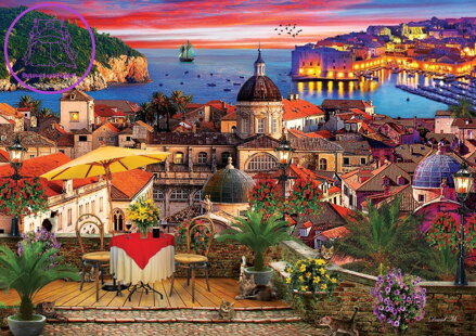 ART PUZZLE Puzzle Dubrovník 1000 dílků