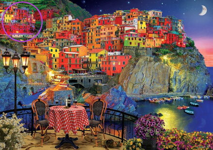 ART PUZZLE Puzzle Cinque Terre, Itálie 1500 dílků