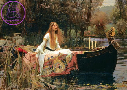 ART PUZZLE Puzzle Museum Series: Paní ze Shalott 1888, 2000 dílků