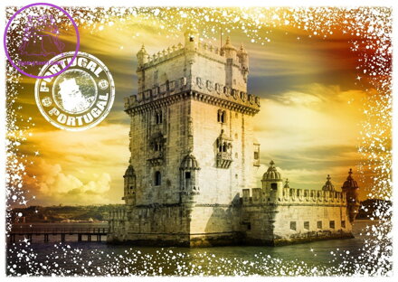 GRAFIKA Puzzle Cesta kolem světa: Portugalsko 1000 dílků