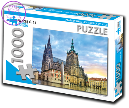 TOURIST EDITION Puzzle Katedrála sv. Víta, Praha 1000 dílků (č.28)
