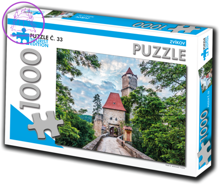 TOURIST EDITION Puzzle Zvíkov 1000 dílků (č.33)